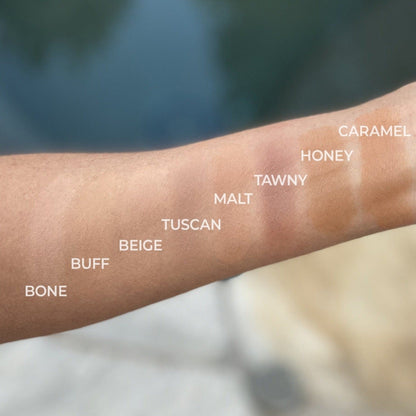 Omiana Natural Cosmetics Foundation Adaptive Pressed Powder Foundation - Titanium Dioxide-Free, & More!